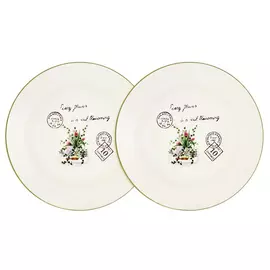 Набор из 2-х суповых тарелок Anna Lafarg Букет 21 см