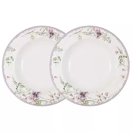 Набор из 2-х суповых тарелок Anna Lafarg Селена 23 см