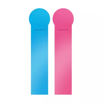 Набор из 4 закладок пластиковых Erich Krause Glossy Bubble Gum в ассортименте