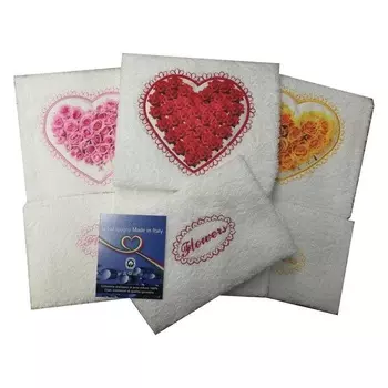 Набор из двух полотенец Almatex Флауэрс 40х60/60х110 см в ассортименте