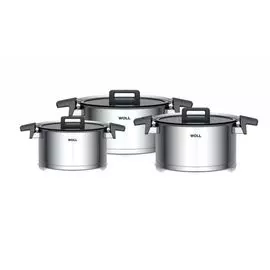 Набор кастрюль Woll Concept 6 предметов 2,5/3,4/5,8 л