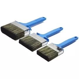 Набор кистей ANZA GO для наружних работ, 3 шт 70/100/120 мм