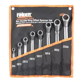 Набор ключей Finder гаечных 8 шт 8/9-22/24 мм (192046)