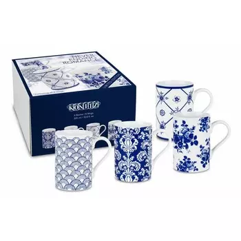 Набор KOENITZ из 4х кружек бесконечный роман 240 мл