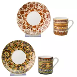 Набор кофейных пар Top art Чинампы 90мл 2шт