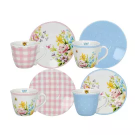 Набор кофейный Creative Tops из 4 пар Английский сад
