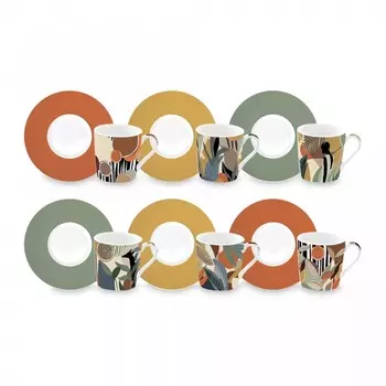 Набор кофейный Easy life Килиманджаро 12 предметов 6 персон