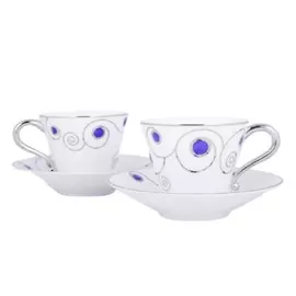 Набор кофейный Hankook/Prouna Сапфир Платинум 2 персоны