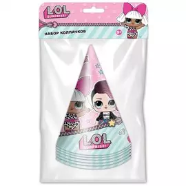 Набор колпачков ND Play Lol розово-мятный.6шт