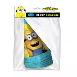 Набор колпачков ND Play Minions 2, 6 шт (3D дизайн)
