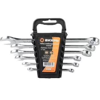 Набор комбинированных ключей Вихрь 6 шт. 6 - 17 мм (73/6/5/6)