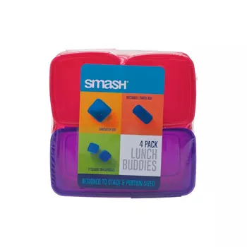 Набор контейнеров Smash для ланча 4 шт