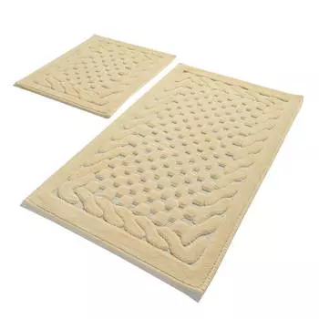 Набор ковриков для ванной Primanova Bambi бежевый 50х60/60х100 см