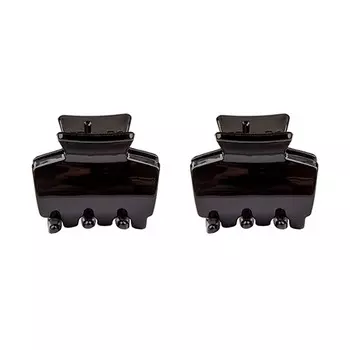 Набор крабов Lady Pink Basic чёрный 2 шт