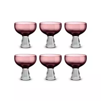 Набор креманок Pozzi Milano 1876 Fun Classy лиловый 6 шт