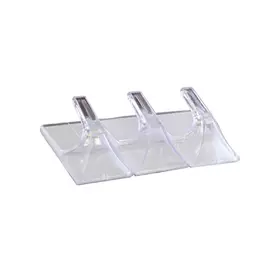 Набор крючков Kleber прозрачных 3х2,5х5 см