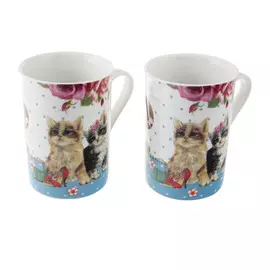 Набор кружек: 2шт 300мл French garden pets