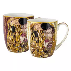 Набор кружек Carmani Поцелуй 375 мл 2 шт