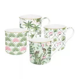 Набор кружек Easy Life Тропики 300 мл 4 шт