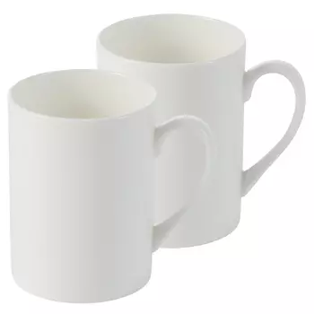 Набор кружек Gipfel Diana 400 мл 2 шт белый