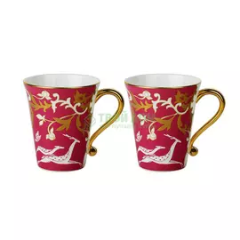 Набор кружек Ханкук/прауна 2шт 370мл дир маджента Дир маджента