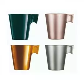 Набор кружек Luminarc Flashy Breakfast для американо 4 шт