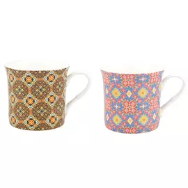 Набор кружек пряный цветок 2шт 300 мл Топ арт студио
