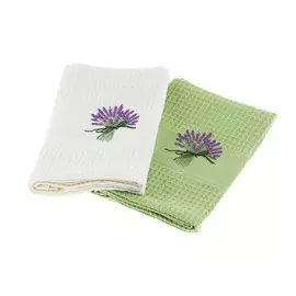 Набор кухонных полотенец Asil 45x70 2шт lavanda cream/gr