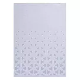 Набор кухонных полотенец Cleanelly Intarsio белых с серым 50х70 см (КЦ-560Х2-4871 2569)