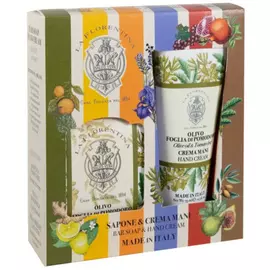 Набор La Florentina Olive Oil & Tomato Leaf крем для рук 75 мл + мыло 106 г