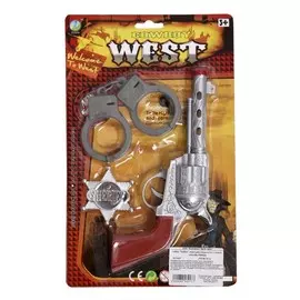 Набор Long Cheng Yiwu City шериф серебро 12