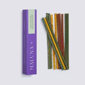 Набор магических свечей MALUNA №38 для увеличения денежного потока 12 шт