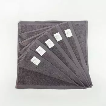 Набор махровых салфеток Sofi De Marko Бруна мокко 30х30 см 6 шт