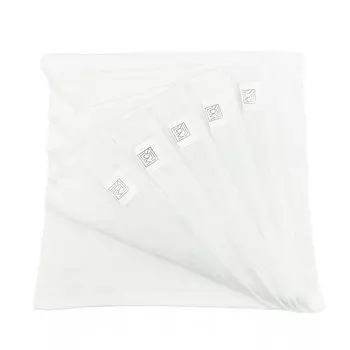 Набор махровых салфеток Sofi De Marko Бруна белый 30х30 см 6 шт