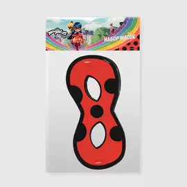 Набор масок ND Play Леди Баг 6 шт