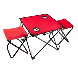 Набор мебели Grun Gras для пикника: стол 48*48*39см, 2 стула 32*27*34см