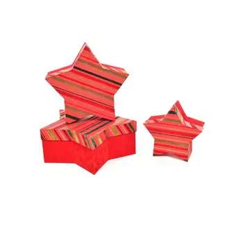 Набор Mercury NY подарочных коробок в форме звезды 3 шт