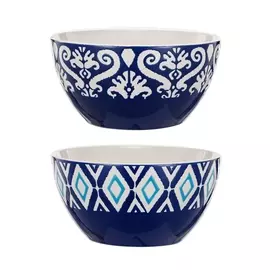 Набор мисок Glasar 2 шт 14x14x7см