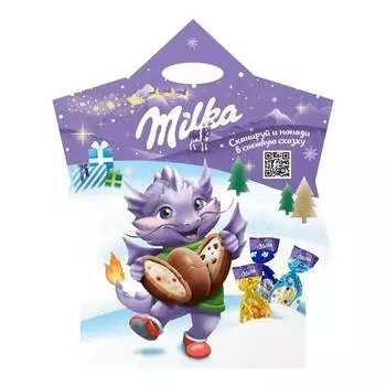 Набор молочного шоколада Milka, 63 г