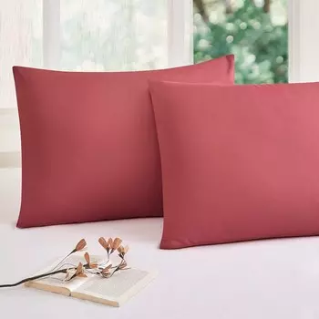 Набор наволочек Ozdilek 2шт сатин коралловый 50x70 см