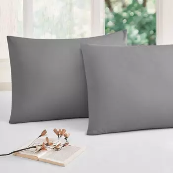 Набор наволочек Ozdilek 2шт сатин серебряный 50x70 см