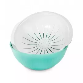 Набор Nordic ware дуршлаг 3,8 л чаша 4,7 л крышка пластик