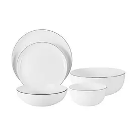 Набор обеденный Anna Lafarg Emily Арктика 6 персон 21 предмет