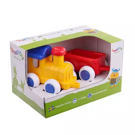 Набор паровозик с вагончиком Vikingtoys