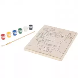 Набор пазлов+краски+кисть Koopman NY в ассортименте