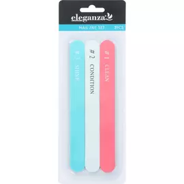 Набор пилок Koopman для ногтей 3 шт 17,6х2 см