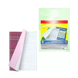 Набор пластиковых обложек Erich Krause Glossy Neon для контурных карт, атласов и тетрадей А4, ПВХ, 306х426 мм, 150 мкм
