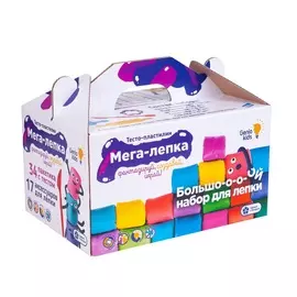 Набор пластилина Genio Kids-Art Мега Лепка