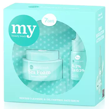 Набор подарочный 7 Days mattifying paradise