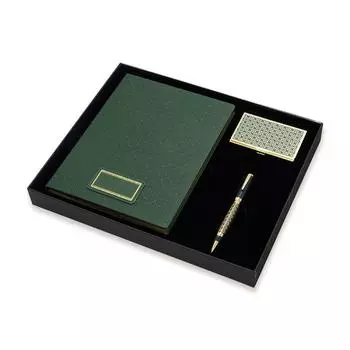 Набор подарочный Empire Орнаментальный зеленый